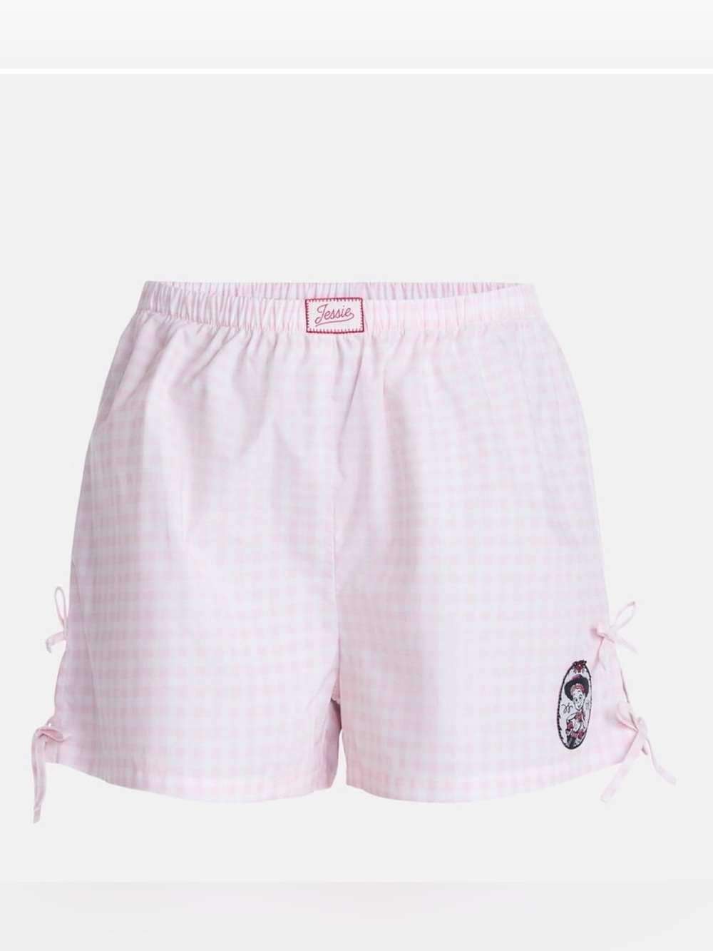 Toy Story Jessie Women’s Checkered Boxer Shorts